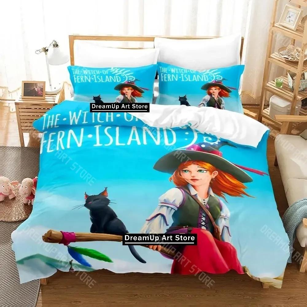 3D Print The Witch of Fern Island Game Bedding Set Single Twin Full Queen King Size Bed Set Adult Kid Bedroom Duvetcover Sets EU Single 90x200cm
3D Print The Witch of Fern Island Game Bedding Set Single Twin Full Queen King Size Bed Set Adult Kid Bedroom Duvetcover Sets EU Single 90x200cm