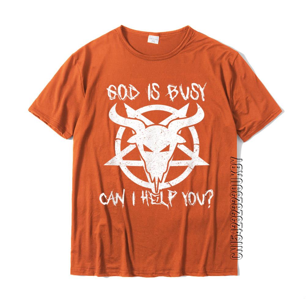 God Is Busy Can I Help You Funny Satan Goat Satanic T-Shirt T Shirt For Students Classic T Shirt New Design Normal Cotton 4XL
God Is Busy Can I Help You Funny Satan Goat Satanic T-Shirt T Shirt For Students Classic T Shirt New Design Normal Cotton 4XL