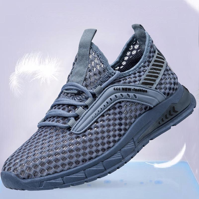 Large size men s shoes mesh sneakers breathable mesh versatile trendy shoes 48 сірий колір
Large size men s shoes mesh sneakers breathable mesh versatile trendy shoes 48 сірий колір