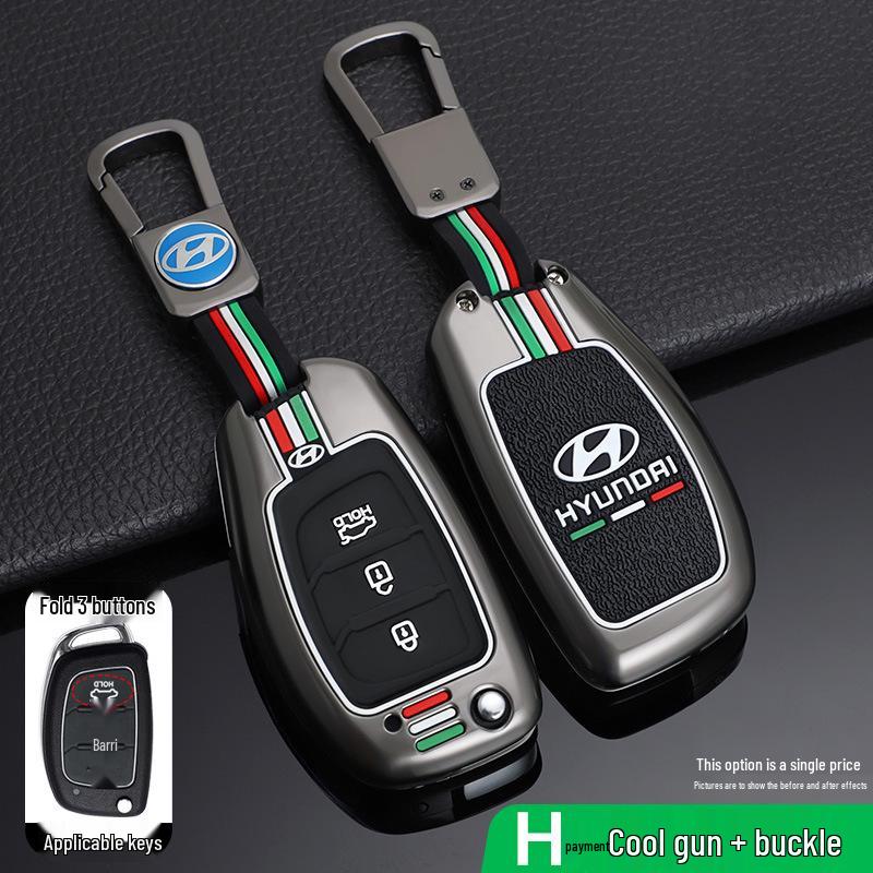 Чехол для ключа Hyundai для ix35, ix25, Mistra, Elantra, Sonata 9, Verna, Tucson - Складной стиль
Чехол для ключа Hyundai для ix35, ix25, Mistra, Elantra, Sonata 9, Verna, Tucson - Складной стиль