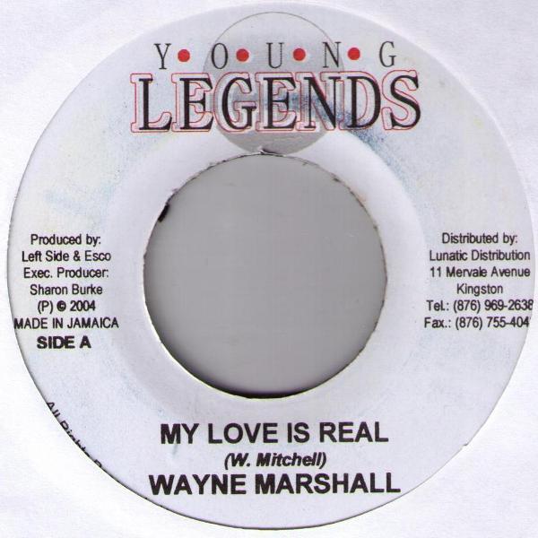 7-дюймовая пластинка WAYNE MARSHALL / CALICO, FLAVA UNIT - My Love Is Real / I Love NONE Young Legends 2004 Ямайка Регги, Ска и Даб Б/У
7-дюймовая пластинка WAYNE MARSHALL / CALICO, FLAVA UNIT - My Love Is Real / I Love NONE Young Legends 2004 Ямайка Регги, Ска и Даб Б/У