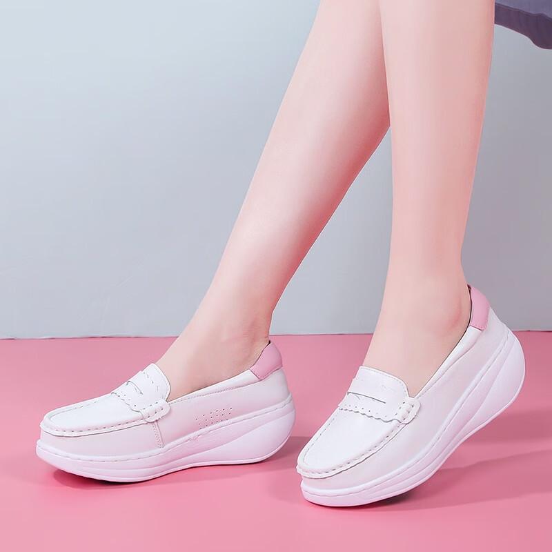 AnZuen Women s Genuine Leather Soft Sole Nurse Shoes 34
AnZuen Women s Genuine Leather Soft Sole Nurse Shoes 34