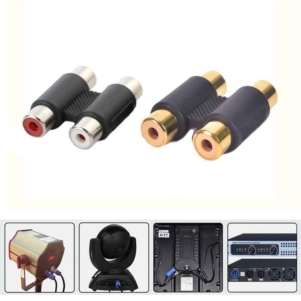 RCA Straight Dual 2 Head Phono Coupler AV Female Adapter RCA Phono Twin Coupler золотий
RCA Straight Dual 2 Head Phono Coupler AV Female Adapter RCA Phono Twin Coupler золотий