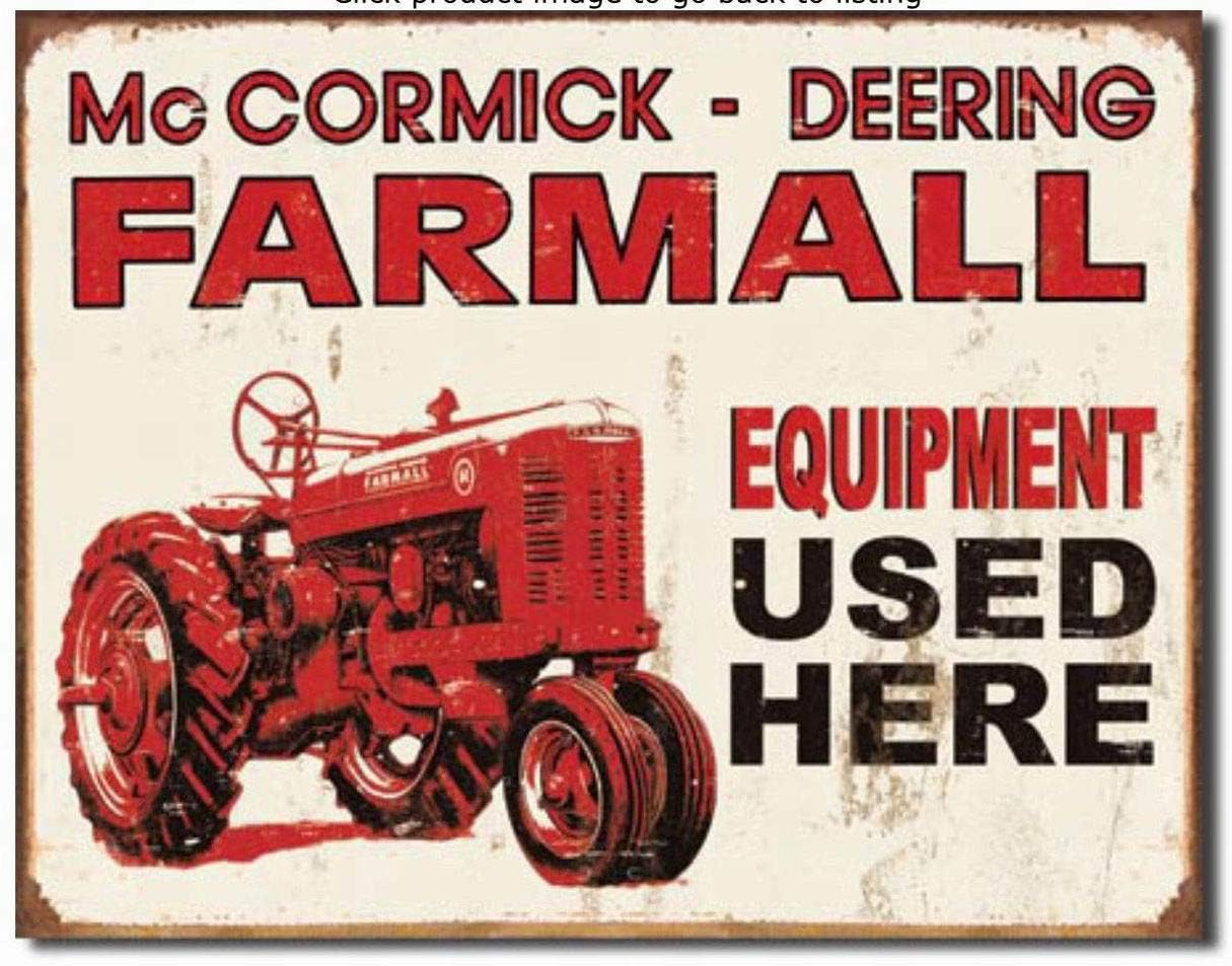 HomDeo Metal Signs Wall Decor Tin Sign Personalized Vintage Retro Farmall Users here Tractor Farm Home GarageAluminum 20x30cm(7.8x11.8inch)
HomDeo Metal Signs Wall Decor Tin Sign Personalized Vintage Retro Farmall Users here Tractor Farm Home GarageAluminum 20x30cm(7.8x11.8inch)