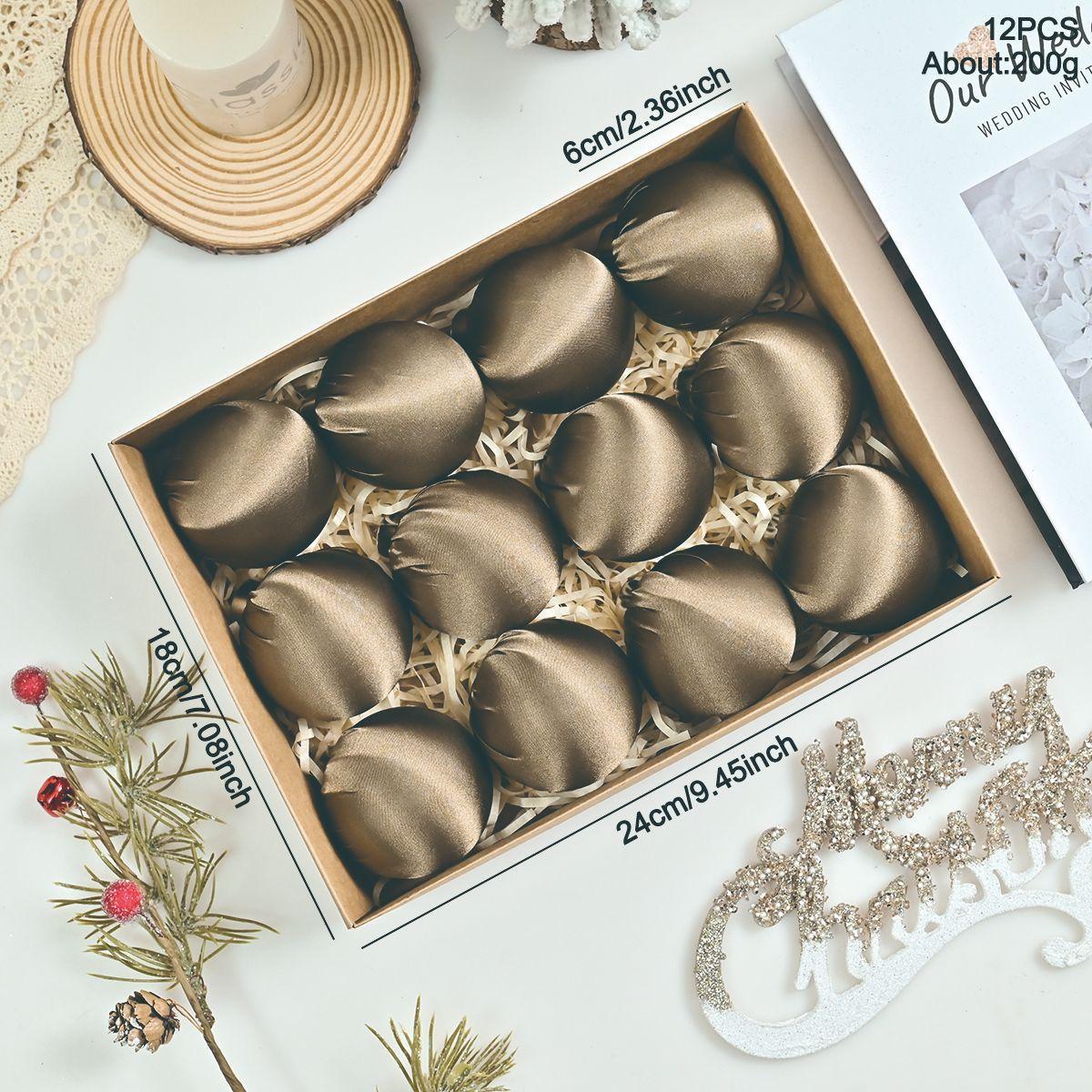 Christmas Decorations 12PCS Shiny Velvet Christmas Ball Christmas Tree Ornaments Ball Satin Christmas Ball
Christmas Decorations 12PCS Shiny Velvet Christmas Ball Christmas Tree Ornaments Ball Satin Christmas Ball