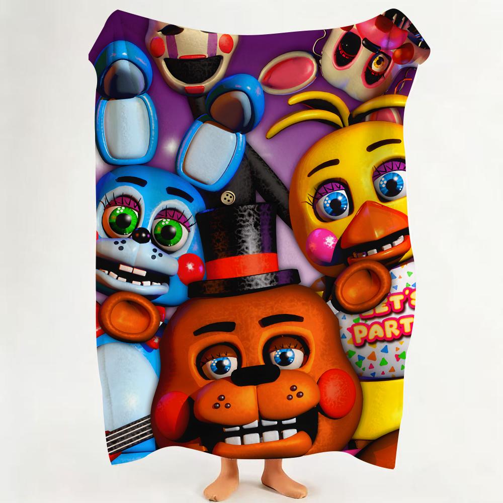 Game F Five N Nights a at F Freddy s Throw Flannel Throw Blanket Suitable for Sofa Living Room Bedroom 75cmx90cm
Game F Five N Nights a at F Freddy s Throw Flannel Throw Blanket Suitable for Sofa Living Room Bedroom 75cmx90cm