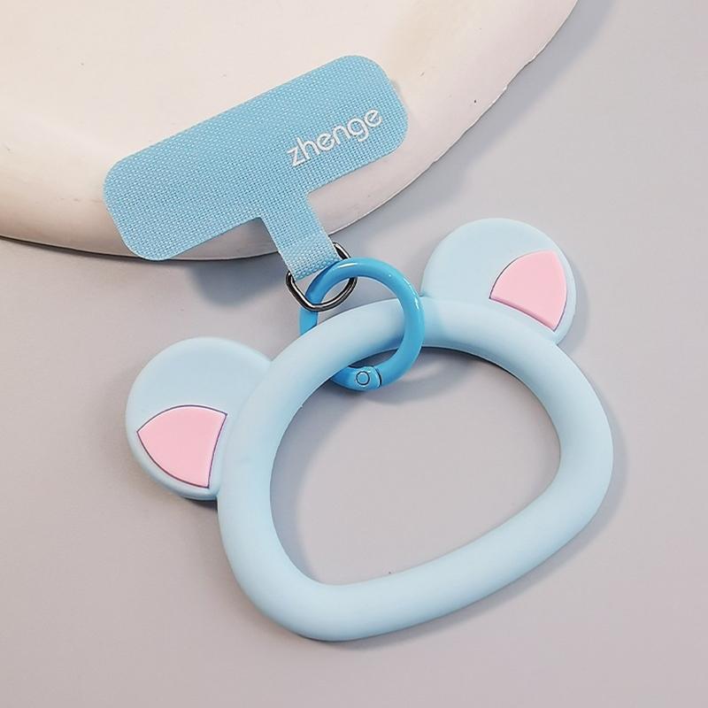 Bear Silicone Mobile Phone Wrist Strap Anti-Fall Phone Lanyard Anti-Lost Bracelet For Iphone 17 Xiaomi Hanging Rope Car Keychain A2
Bear Silicone Mobile Phone Wrist Strap Anti-Fall Phone Lanyard Anti-Lost Bracelet For Iphone 17 Xiaomi Hanging Rope Car Keychain A2