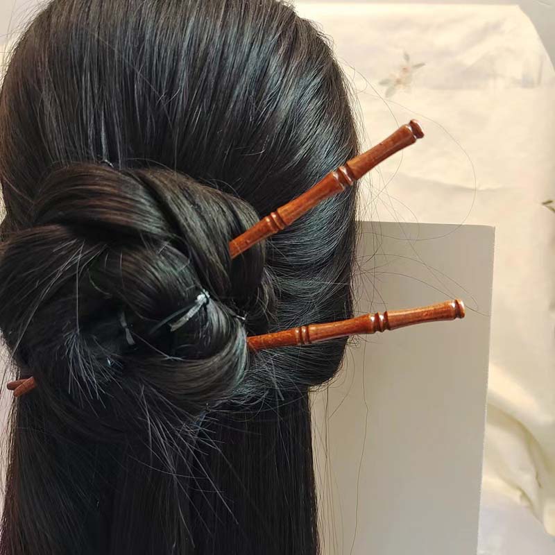 Chinese Style Wooden Bamboo Hair Stick For Women Elegant Simple Hanfu Hairpin Hair Pin Clip Fork Headwear Hair Accessories
Chinese Style Wooden Bamboo Hair Stick For Women Elegant Simple Hanfu Hairpin Hair Pin Clip Fork Headwear Hair Accessories