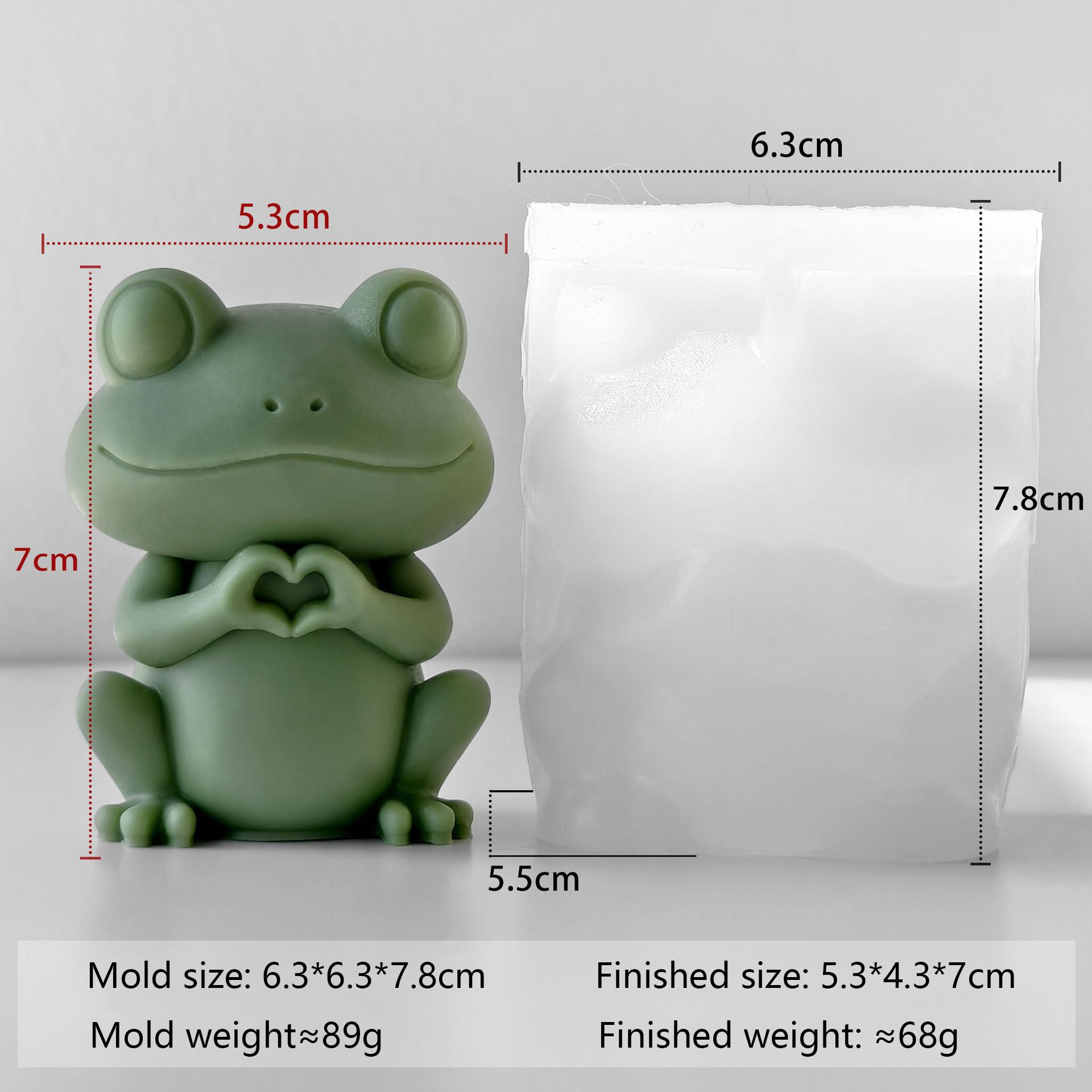 1 Pcs DIY Silicone Mold For Candle Wax Animal Figure Bulldog Frog Resin Craft Making Handmade Home Decor Gift B
1 Pcs DIY Silicone Mold For Candle Wax Animal Figure Bulldog Frog Resin Craft Making Handmade Home Decor Gift B