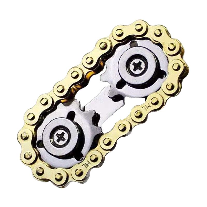 Steering Wheel Fingertip Gyroscope Sprockets EDC Chains Toy Roadbike Swivel золотий
Steering Wheel Fingertip Gyroscope Sprockets EDC Chains Toy Roadbike Swivel золотий