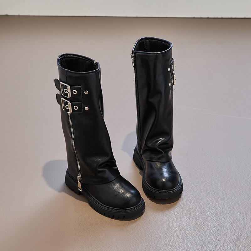 Children s Pu Leather Boots Autumn Comfortable Anti Slip Zipper Kids Knee Boots Girls Outdoor Buckle Princess Boots 27 чёрный
Children s Pu Leather Boots Autumn Comfortable Anti Slip Zipper Kids Knee Boots Girls Outdoor Buckle Princess Boots 27 чёрный