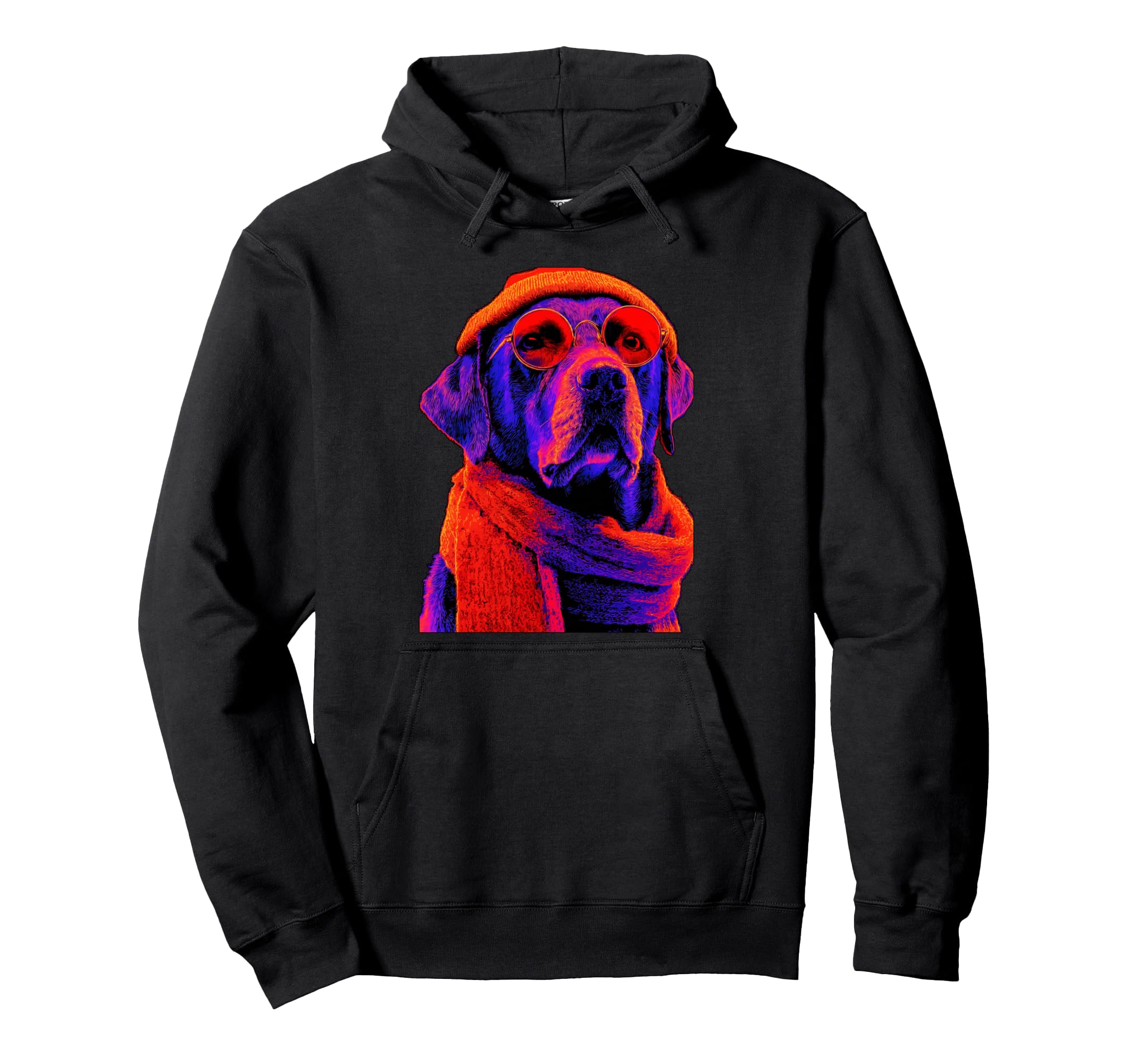 Labrador Retriever sunglasses and scarf retro winter dog hoodie
Labrador Retriever sunglasses and scarf retro winter dog hoodie