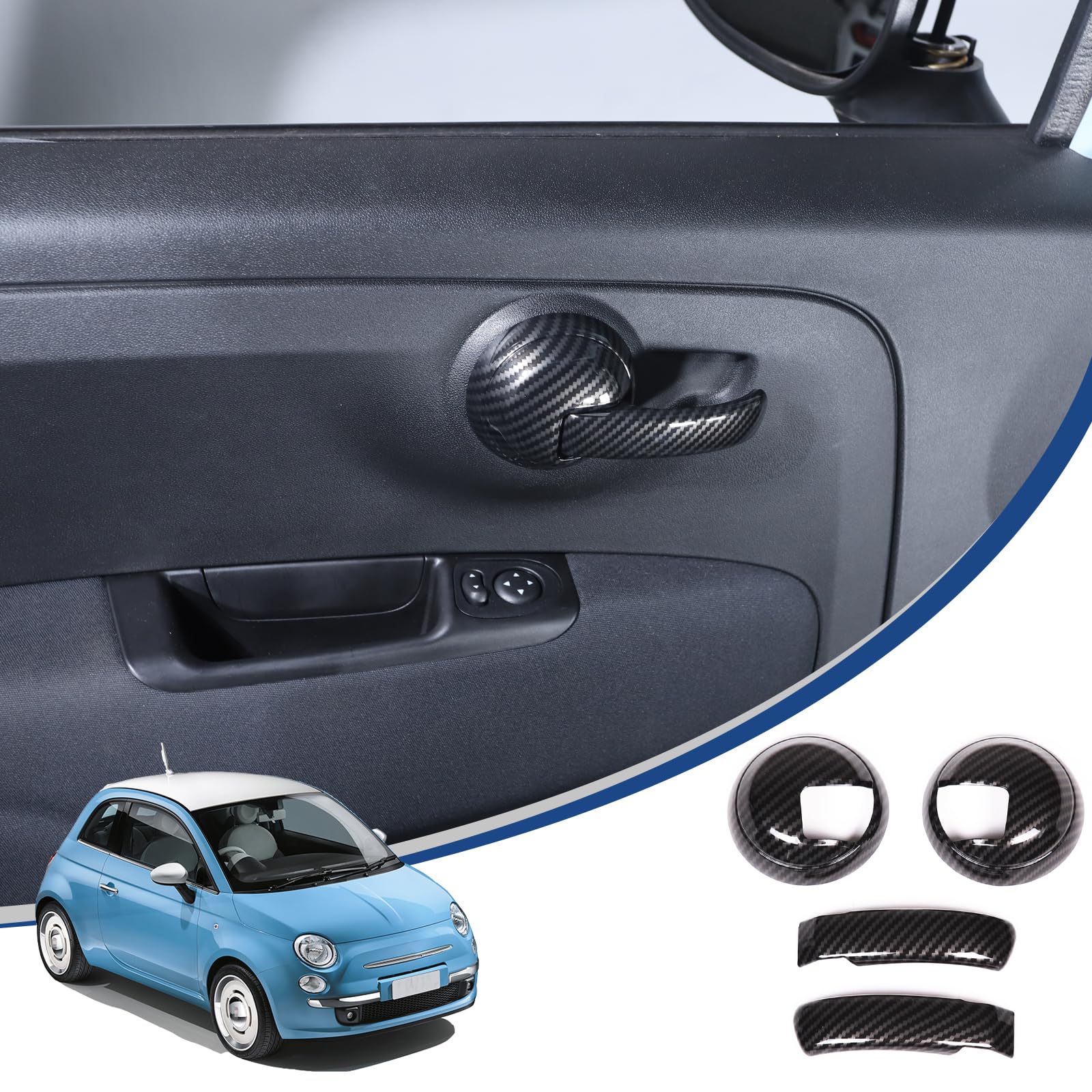 Hcilloend Interior Steering Wheel Panels for New Fiat 500 Door Handle Luxury Interior Steering Wheel Scratch Scratch Stain Easy Carbon Fiber Interior
Hcilloend Interior Steering Wheel Panels for New Fiat 500 Door Handle Luxury Interior Steering Wheel Scratch Scratch Stain Easy Carbon Fiber Interior
