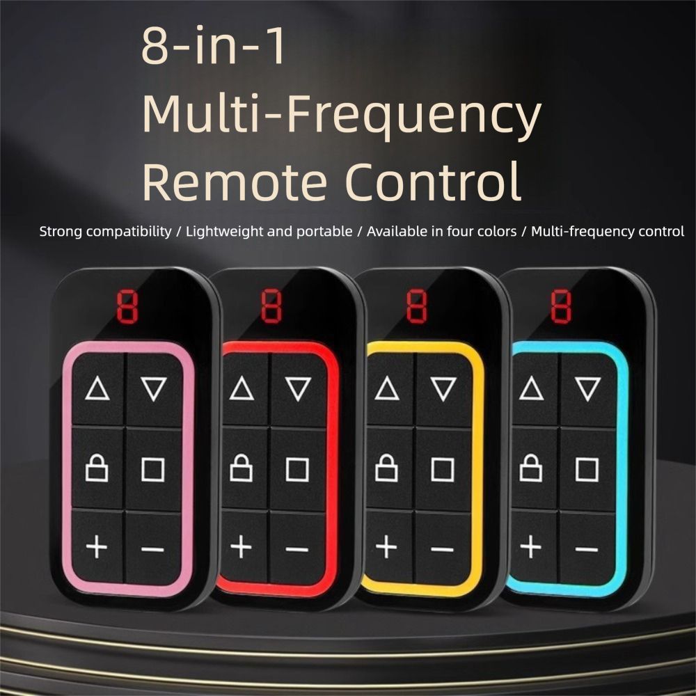 Rechargeable Garage Control Door Remote Wireles Copy Remote Control For Gate Garage рожевий
Rechargeable Garage Control Door Remote Wireles Copy Remote Control For Gate Garage рожевий