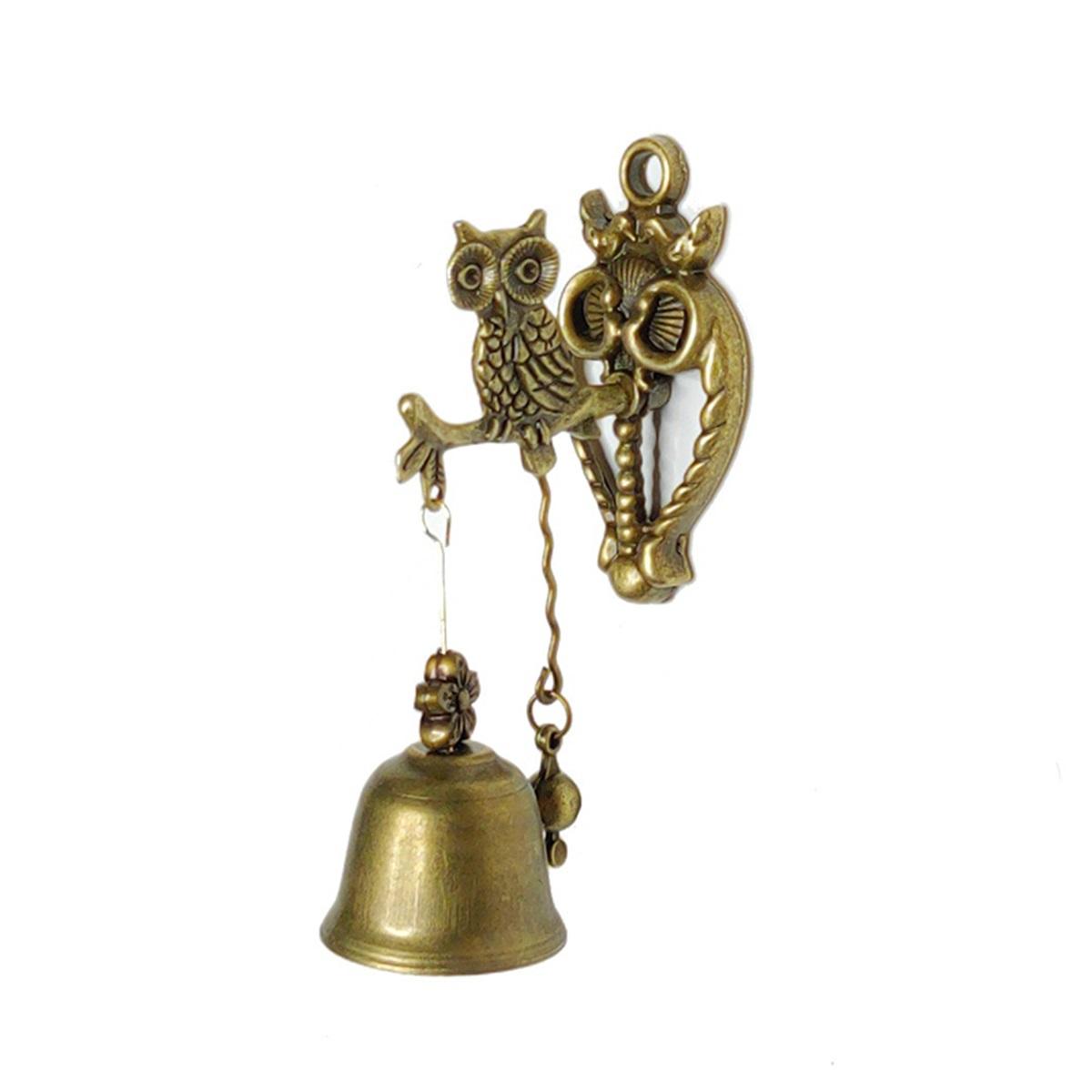 Retro Style Wind Chimes, Outdoor Decor Gift - Animal Doorbells in Metal Design, Features Puppies, Elephants, Owls A1
Retro Style Wind Chimes, Outdoor Decor Gift - Animal Doorbells in Metal Design, Features Puppies, Elephants, Owls A1