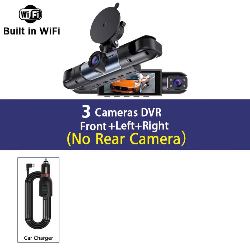 4 Channel 360°Rotate Dash Cam Wifi APP 1920* 1080P HD Car Camera Night Vision Parking Monitor G-Sensor Dashcam Black Box AH55-DVR-No Rear
4 Channel 360°Rotate Dash Cam Wifi APP 1920* 1080P HD Car Camera Night Vision Parking Monitor G-Sensor Dashcam Black Box AH55-DVR-No Rear