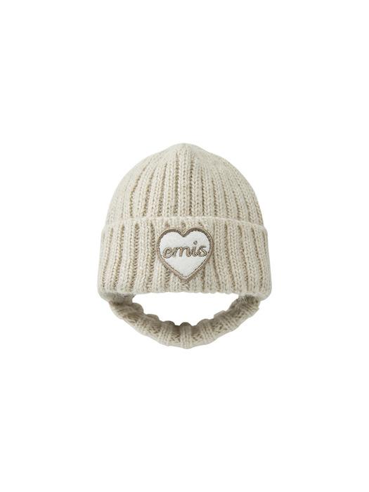EMIS (PET) HEART Crest BEANIE-BEIGE BEIGE
EMIS (PET) HEART Crest BEANIE-BEIGE BEIGE
