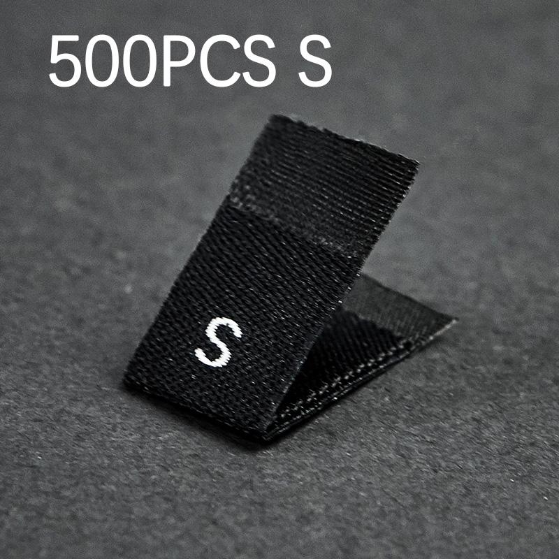 500 шт. Етикетка розміру одягу Чорна стрічка Тканина Етикетка для одягу Одяг Сукня Штани Футболка S
500 шт. Етикетка розміру одягу Чорна стрічка Тканина Етикетка для одягу Одяг Сукня Штани Футболка S