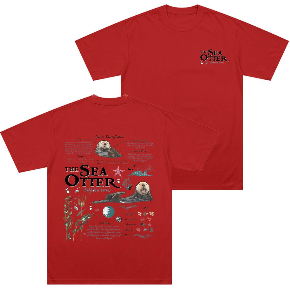 Sea Otters Monterey Bay Aquarium T Shirts Comfort Cotton High Quality Tshirts Otter Lover Gifts Unisex Tee Soft Texture Clothes S
Sea Otters Monterey Bay Aquarium T Shirts Comfort Cotton High Quality Tshirts Otter Lover Gifts Unisex Tee Soft Texture Clothes S