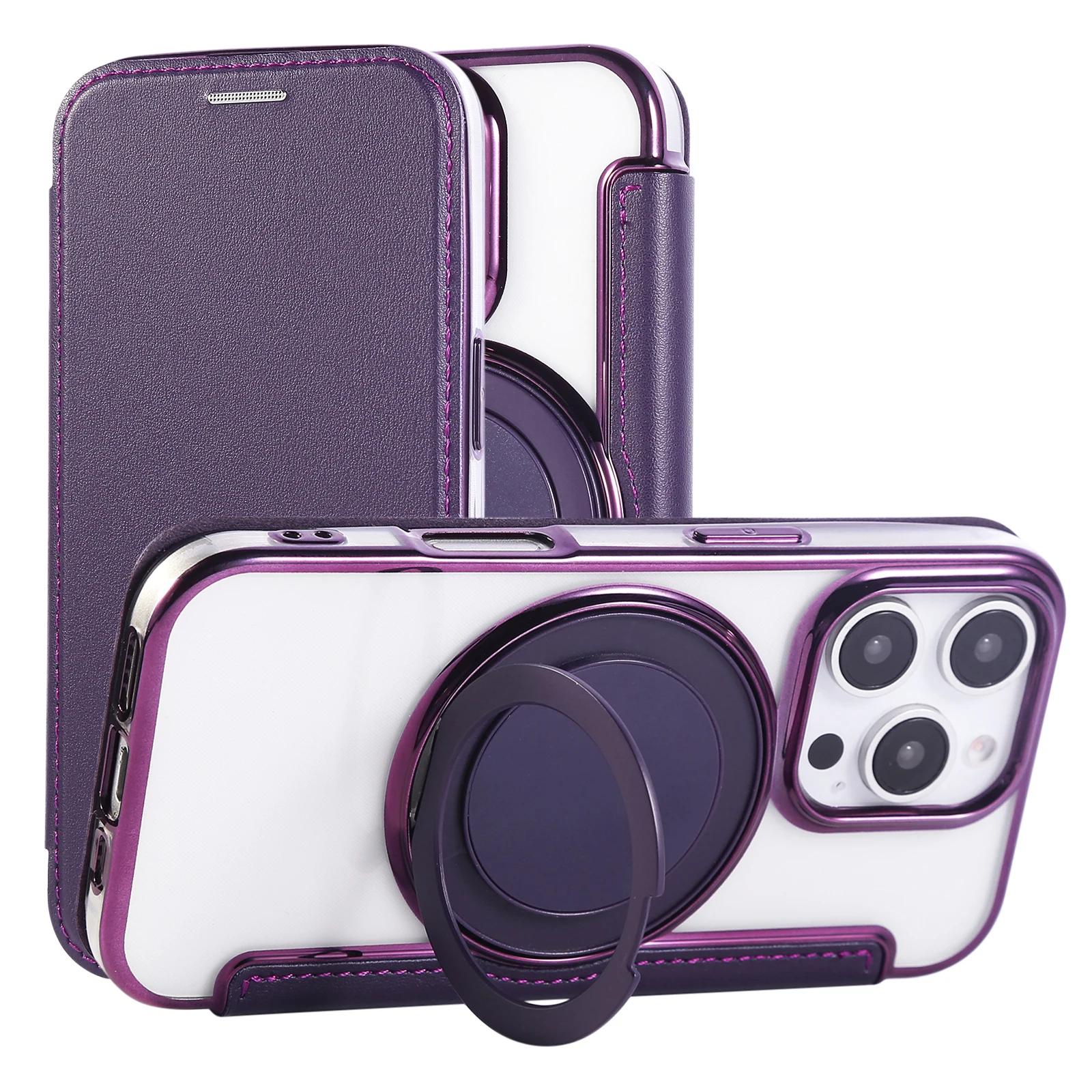 No Magnetic Flip Leather Case for iPhone 17 Air 16 Pro Max 16E 15 Plus 14 13 12 Magsafe 360 Rotating Kickstand Flip Cover iPhone Air фіолетовий
No Magnetic Flip Leather Case for iPhone 17 Air 16 Pro Max 16E 15 Plus 14 13 12 Magsafe 360 Rotating Kickstand Flip Cover iPhone Air фіолетовий