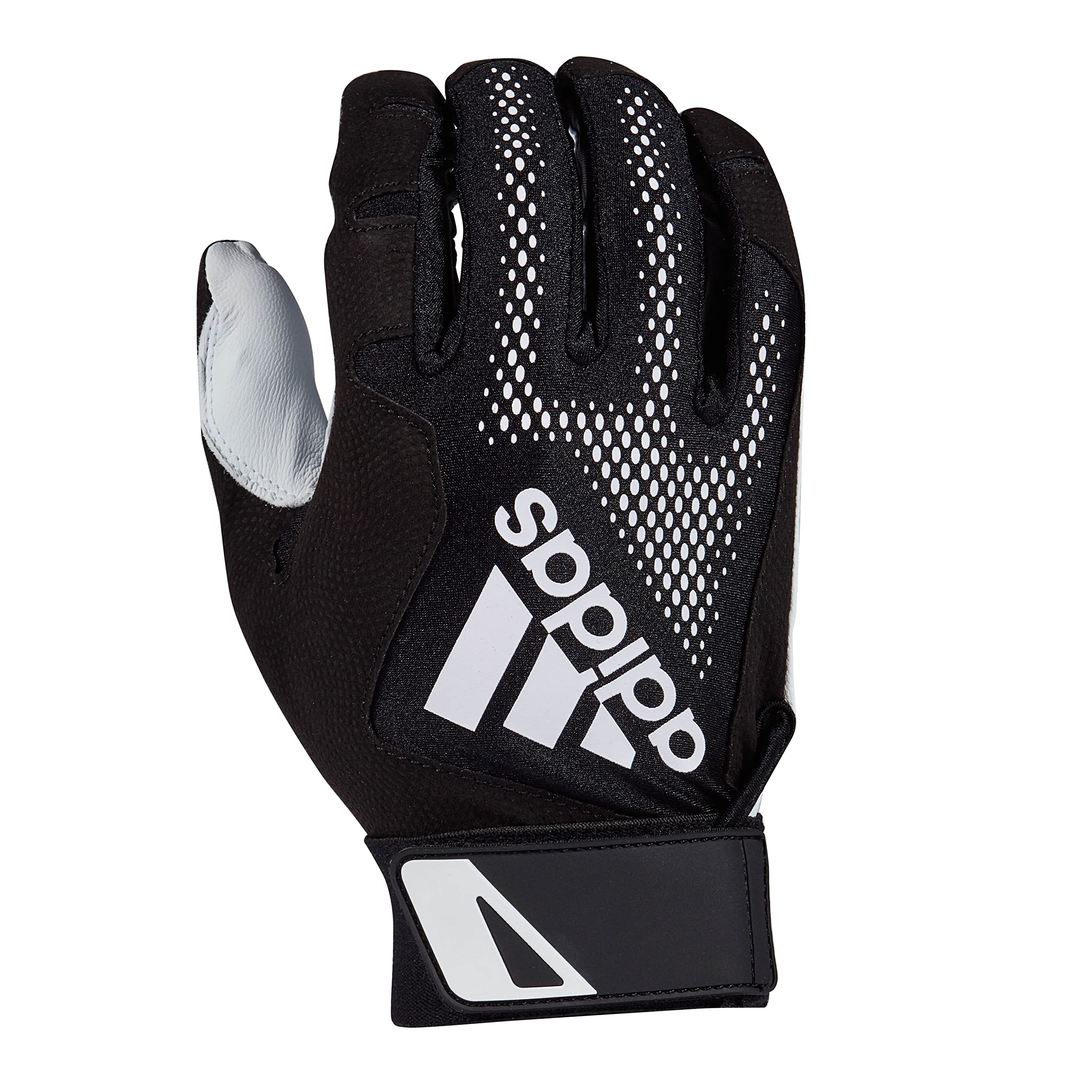 adidas Diamond King Leather Batting Size Large 3.0 Gloves, Black/White,
adidas Diamond King Leather Batting Size Large 3.0 Gloves, Black/White,