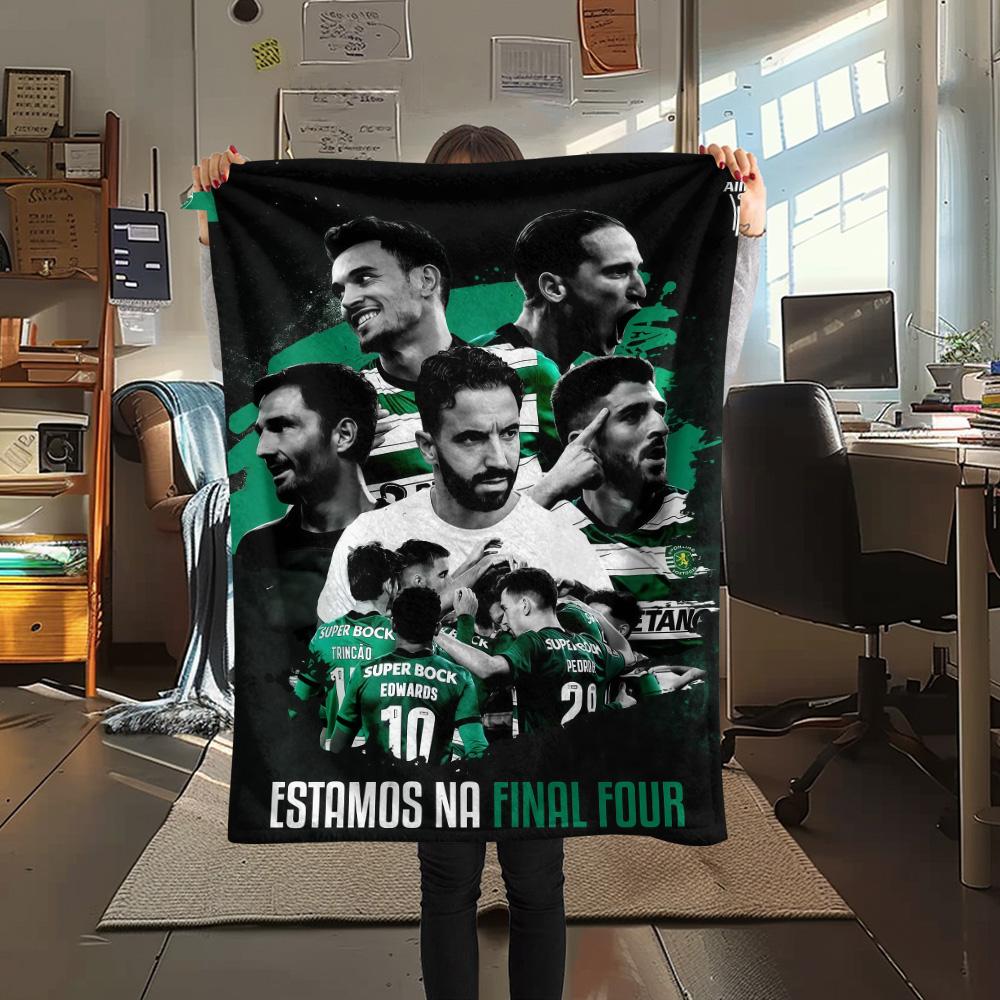 Sporting Lisbon Print FlAannel Blanket, High quality Comfortable for All Seasons, Home Decor, Warmth and Comfort 80cm x 120cm
Sporting Lisbon Print FlAannel Blanket, High quality Comfortable for All Seasons, Home Decor, Warmth and Comfort 80cm x 120cm