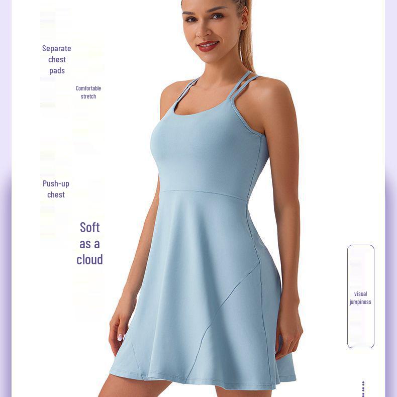 Lulu Style Women s Two-Piece Sports Dress: Hip-Covering Tennis Skirt with Anti-Exposure Pants XL
Lulu Style Women s Two-Piece Sports Dress: Hip-Covering Tennis Skirt with Anti-Exposure Pants XL