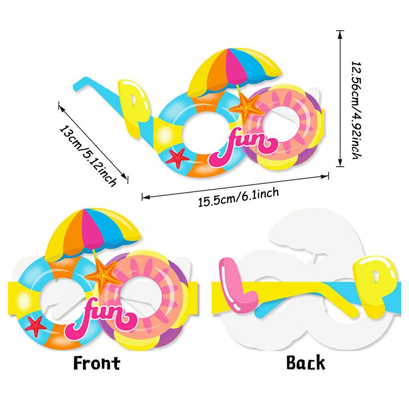 8Pcs Hawaii Theme Party Decorative Paper Glasses Summer Flamingo Fruit Glasses Photo Prop For Kids Birthday Party Decor
8Pcs Hawaii Theme Party Decorative Paper Glasses Summer Flamingo Fruit Glasses Photo Prop For Kids Birthday Party Decor