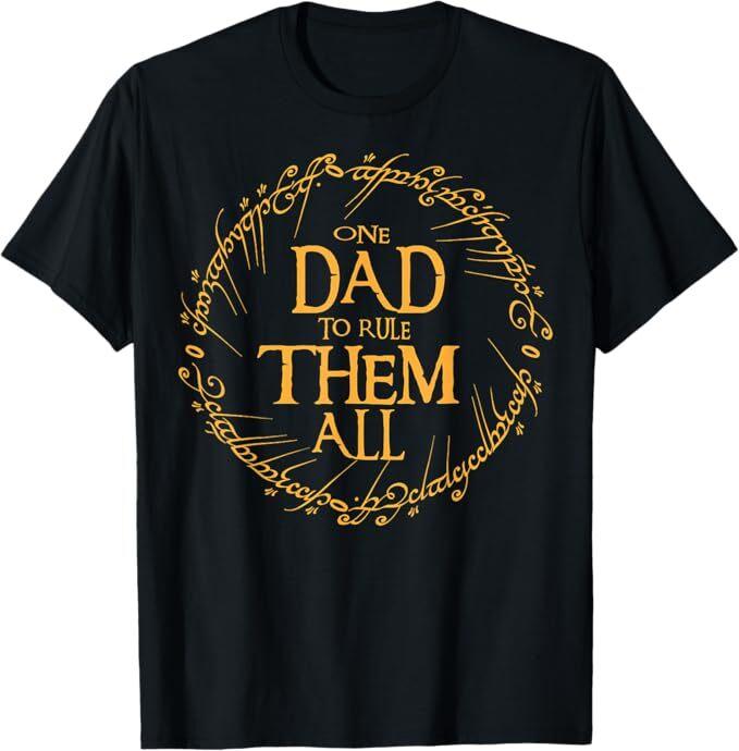 One Dad To Rule Them All, Vintage Father s Day Apparel T-Shirt S
One Dad To Rule Them All, Vintage Father s Day Apparel T-Shirt S