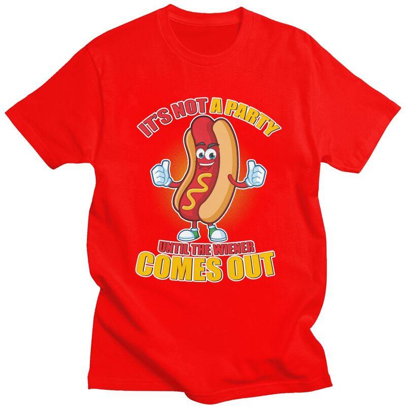Its Not A Party Until The Wiener Comes Out T Shirt Unisex ShortSleeve Tshirts Streetwear Casual Graphic Tee Slim Fit Clothing S
Its Not A Party Until The Wiener Comes Out T Shirt Unisex ShortSleeve Tshirts Streetwear Casual Graphic Tee Slim Fit Clothing S