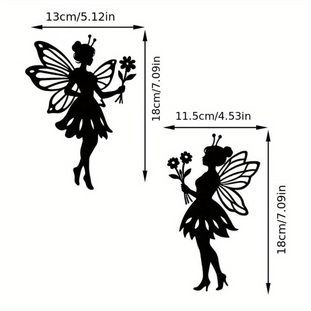 Iron Angel Wall Art Set Floral Accents Metal Decor Indoor Outdoor Garden Hanging
Iron Angel Wall Art Set Floral Accents Metal Decor Indoor Outdoor Garden Hanging