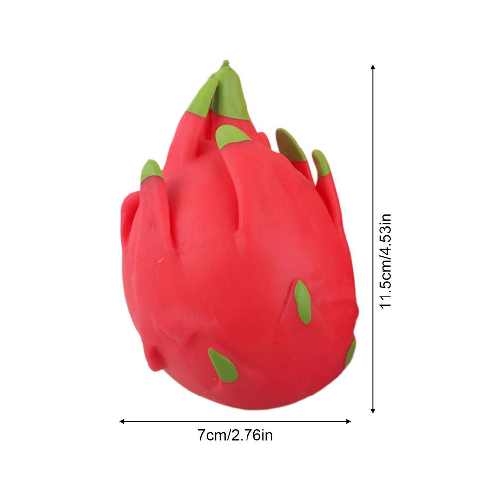 Dragon Fruit Squeeze Toy Anti-Stress Fidget Sensory Fidget Toy for Home Office Classroom Car Ride Travel Studying Working
Dragon Fruit Squeeze Toy Anti-Stress Fidget Sensory Fidget Toy for Home Office Classroom Car Ride Travel Studying Working