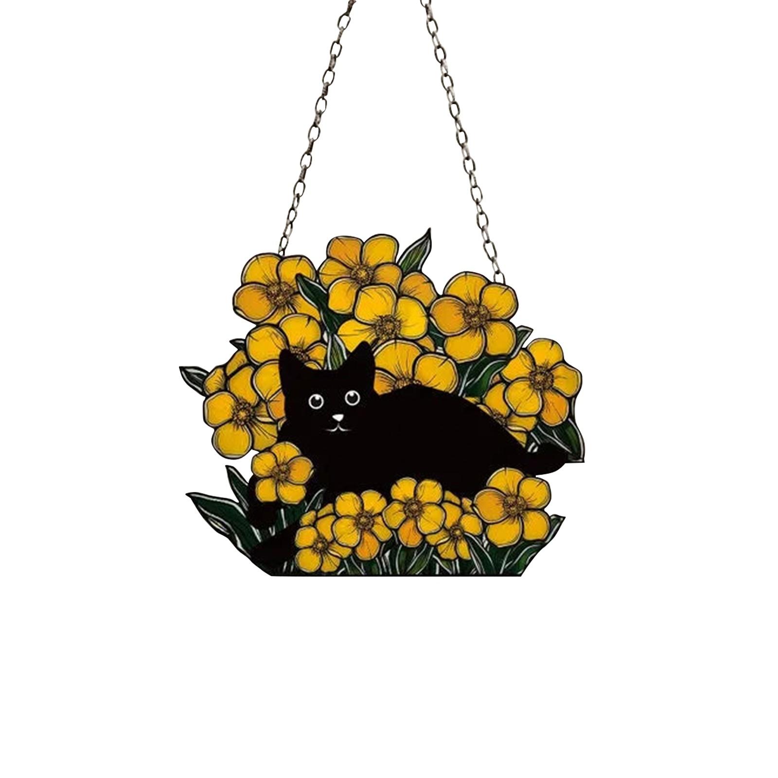 Flat Flower Dyed Window Hanging Acrylic Window Decoration, Creative Craft Pendant Home Decoration Hanging One Size
Flat Flower Dyed Window Hanging Acrylic Window Decoration, Creative Craft Pendant Home Decoration Hanging One Size