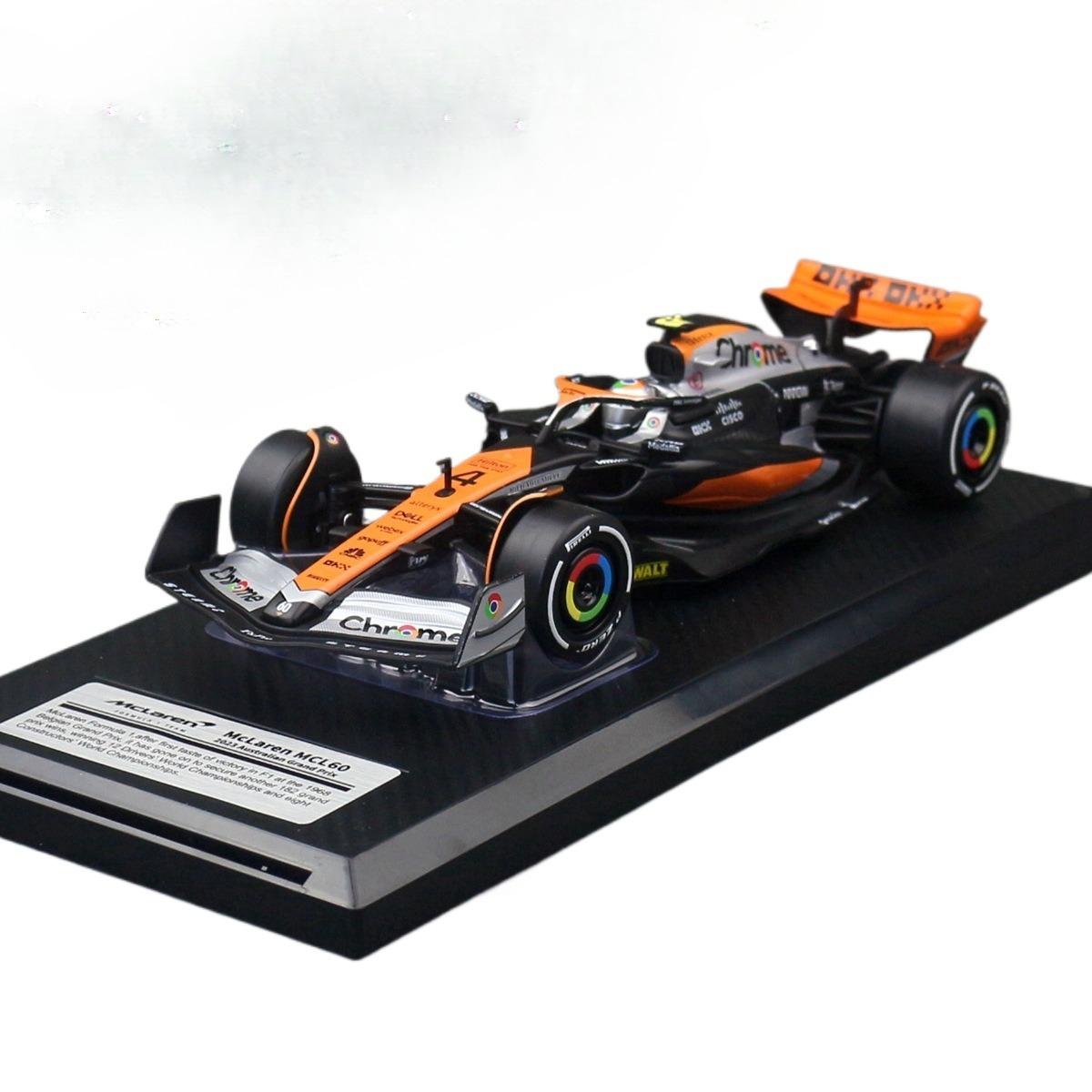 Симуляция 1/24 McLaren F1 MCL60 Гран-при Великобритании 2023 Коллекция моделей автомобилей из сплава Литая миниатюрная машина Детский подарок на день рождения для мальчика #4
Симуляция 1/24 McLaren F1 MCL60 Гран-при Великобритании 2023 Коллекция моделей автомобилей из сплава Литая миниатюрная машина Детский подарок на день рождения для мальчика #4