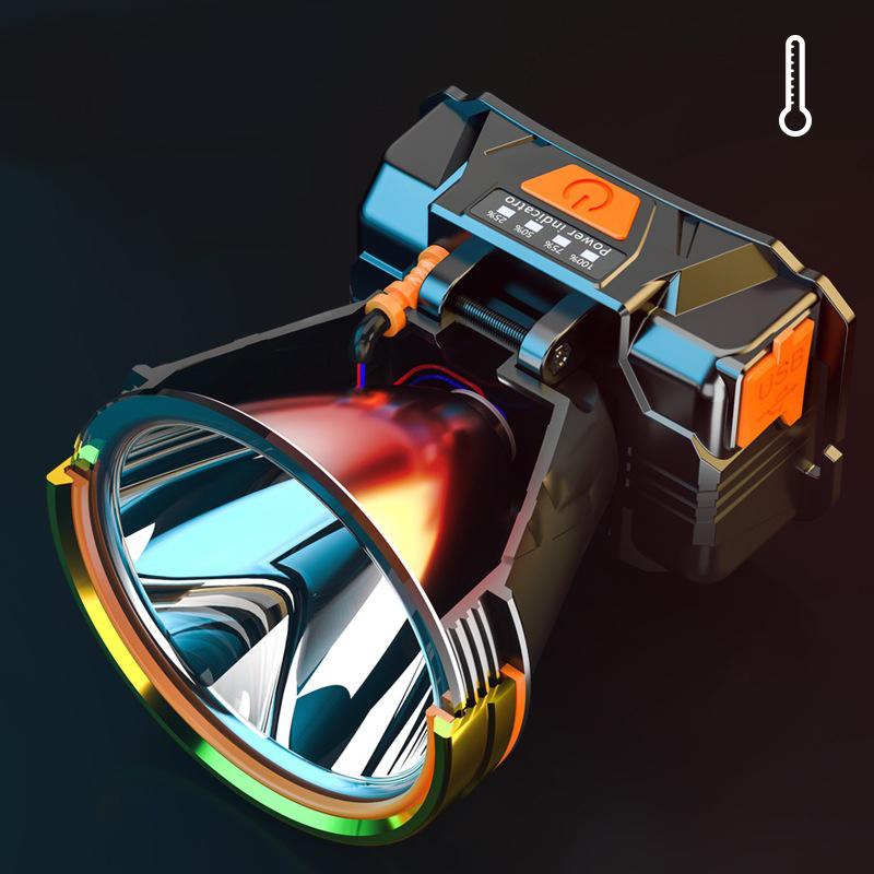 Перезаряжаемый налобный фонарь Алюминиевый сплав Налобная повязка Сенсорный налобный фонарь для рыбалки на открытом воздухе Сильный белый
Перезаряжаемый налобный фонарь Алюминиевый сплав Налобная повязка Сенсорный налобный фонарь для рыбалки на открытом воздухе Сильный белый