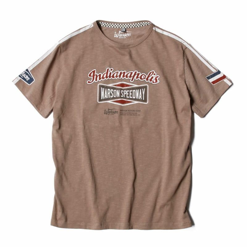 Warson Motors Indianapolis T-Shirt, Unisex, Year-Round, Car, Motorcycle, Driving, Touring, Stylish, Cute, Cool, Size L, Brown
Warson Motors Indianapolis T-Shirt, Unisex, Year-Round, Car, Motorcycle, Driving, Touring, Stylish, Cute, Cool, Size L, Brown