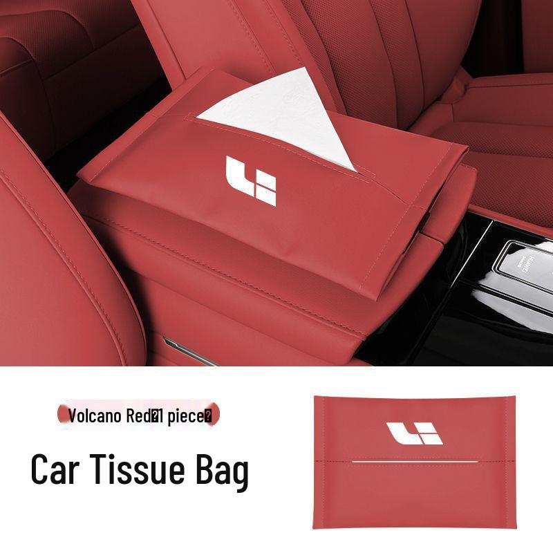 Li Auto Car Tissue Box Bag: Compatible with ONE/L9/L8/L7/L6, Hanging Type for Easy Access Standard
Li Auto Car Tissue Box Bag: Compatible with ONE/L9/L8/L7/L6, Hanging Type for Easy Access Standard