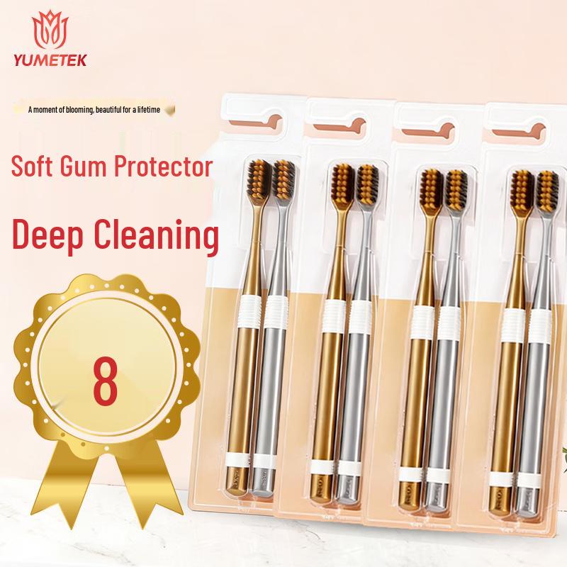 Yumeitang Soft Bristle Whitening Toothbrush (Couple Pack)
Yumeitang Soft Bristle Whitening Toothbrush (Couple Pack)