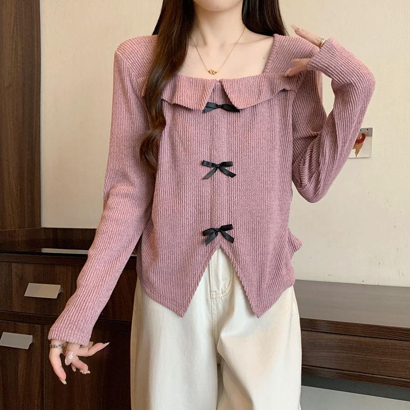 Plus Size Square Neck Knit Cardigan - Long Sleeve, Autumn Slimming Waist-Shaping Top 2XL for 130-150 jin розовый
Plus Size Square Neck Knit Cardigan - Long Sleeve, Autumn Slimming Waist-Shaping Top 2XL for 130-150 jin розовый
