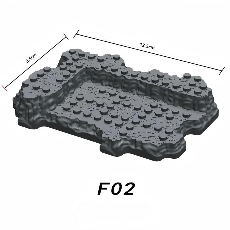 Конструктор Moc F01 Основание для скалы Универсальное основание для минифигурок DIY Модель пейзажа Аксессуар Образовательные игрушки для детей
Конструктор Moc F01 Основание для скалы Универсальное основание для минифигурок DIY Модель пейзажа Аксессуар Образовательные игрушки для детей