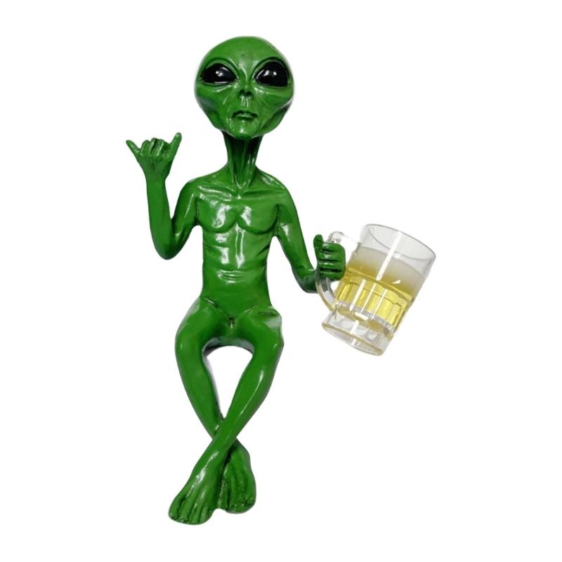 Miniature Drinking Beer Alien Figurine Tabletop Decors For Home And Garden Resins Craft Sitting Statue Ornament Gift 1
Miniature Drinking Beer Alien Figurine Tabletop Decors For Home And Garden Resins Craft Sitting Statue Ornament Gift 1