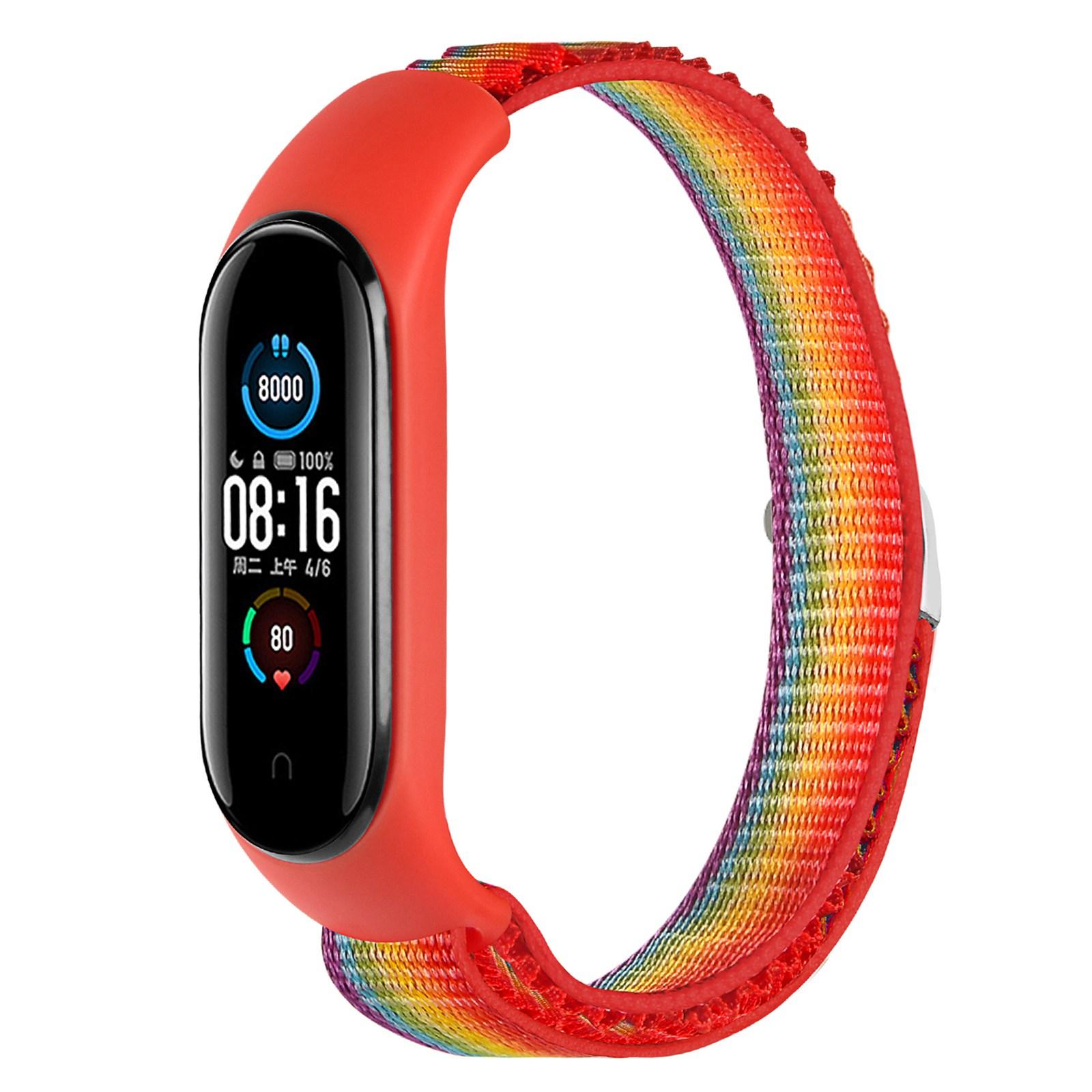 For Xiaomi Mi Band 3/Band 4/Band 5/Band 6/Band 7 Alpine Loop Nylon Watch Band G-hook Adjustable Sport Strap Rainbow Color
For Xiaomi Mi Band 3/Band 4/Band 5/Band 6/Band 7 Alpine Loop Nylon Watch Band G-hook Adjustable Sport Strap Rainbow Color