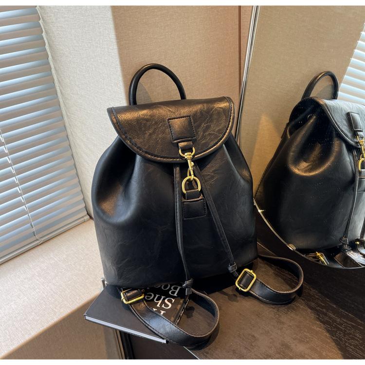 Рюкзак женский большой емкости повседневный нишевый дизайн портативный корейский выпуск школьная сумка уличный тренд премиум-рюкзак Sense чёрный
Рюкзак женский большой емкости повседневный нишевый дизайн портативный корейский выпуск школьная сумка уличный тренд премиум-рюкзак Sense чёрный