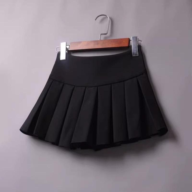 2024 Spring/Autumn High Waist Black Pleated Mini Skirt with Elastic Korean-Style Puff Design Double Extra Large
2024 Spring/Autumn High Waist Black Pleated Mini Skirt with Elastic Korean-Style Puff Design Double Extra Large