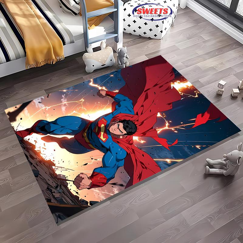 New To Superman Carpet! Beautify The Space,Add Soft and Comfortable,Living Room Bedroom Entrance Door Office Area Can BeUsed Mat 40x60cm (16x24in)
New To Superman Carpet! Beautify The Space,Add Soft and Comfortable,Living Room Bedroom Entrance Door Office Area Can BeUsed Mat 40x60cm (16x24in)
