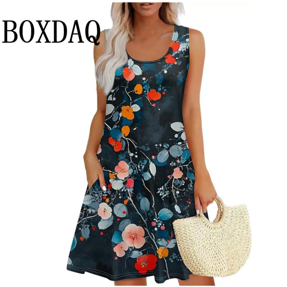 Vintage Floral Pattern Sundresses For Women Summer Casual Tank Flower 3D Print Dress Loose Plus Size Sleeveless Dresses 6XL
Vintage Floral Pattern Sundresses For Women Summer Casual Tank Flower 3D Print Dress Loose Plus Size Sleeveless Dresses 6XL