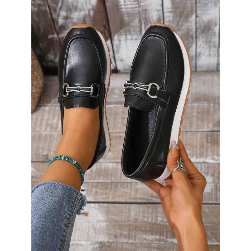 Autumn new Doudou shoes women s soft sole one-pedal lazy shoes single shoes metal buckle large size shoes 35
Autumn new Doudou shoes women s soft sole one-pedal lazy shoes single shoes metal buckle large size shoes 35