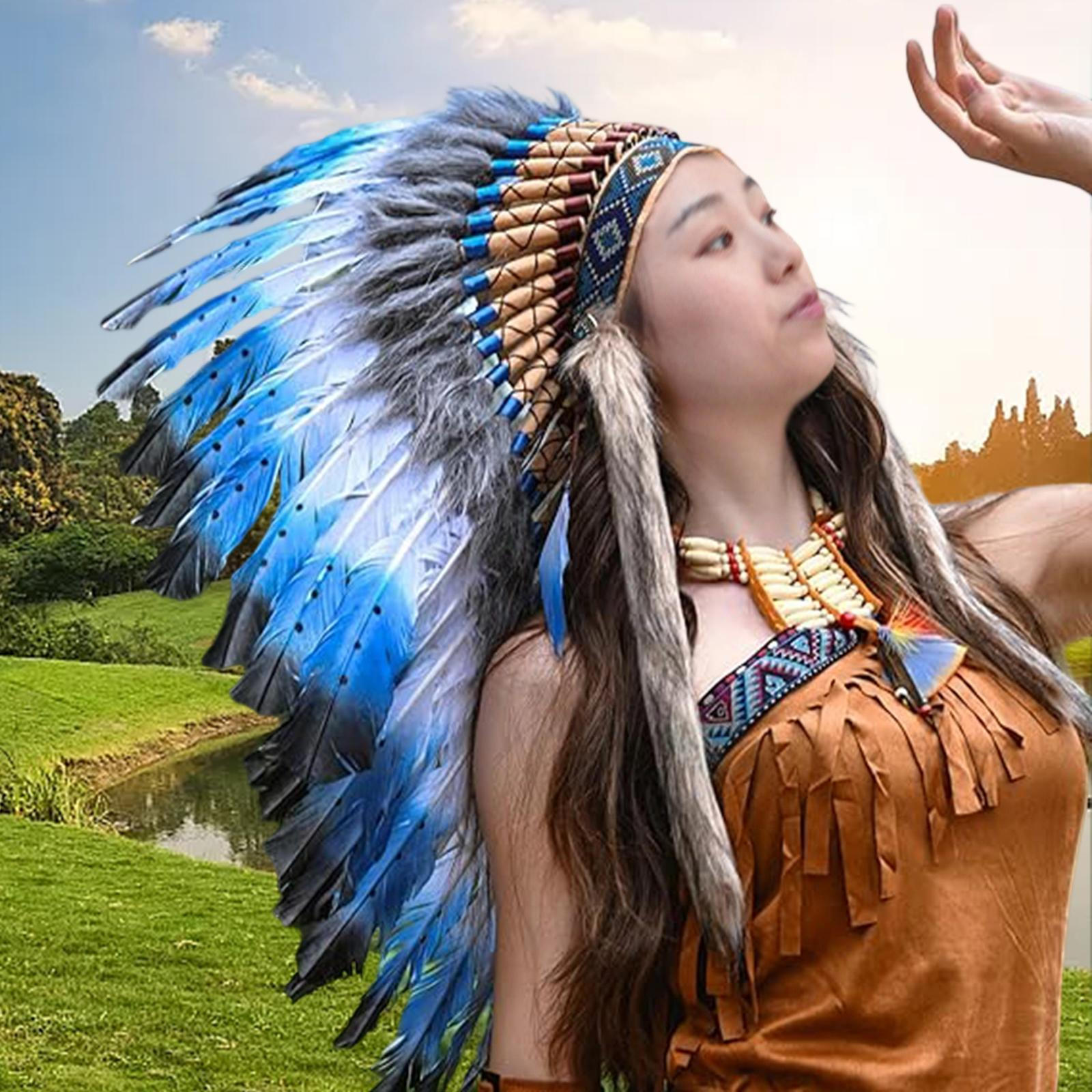 Индейский головной убор из перьев, повязка на голову, ободок для фестиваля, маскарадного костюма, шоу
Индейский головной убор из перьев, повязка на голову, ободок для фестиваля, маскарадного костюма, шоу