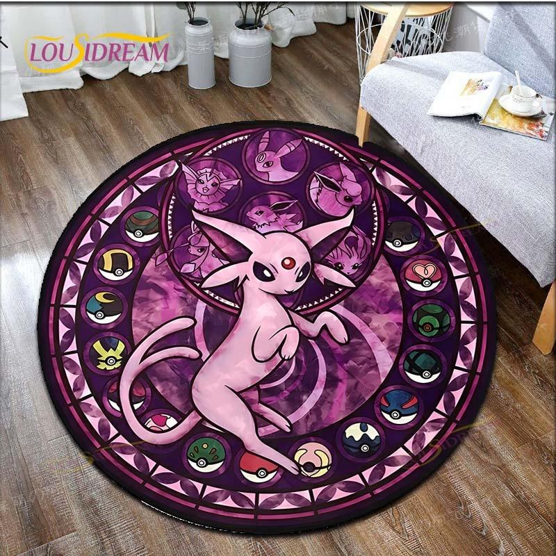 Cartoon Pokemon Print Children Pikachu Carpet Area Rugs Round Carpet for Living Room Floor Mat Flannel Anti-Slip Mat Room Decor 100cm
Cartoon Pokemon Print Children Pikachu Carpet Area Rugs Round Carpet for Living Room Floor Mat Flannel Anti-Slip Mat Room Decor 100cm