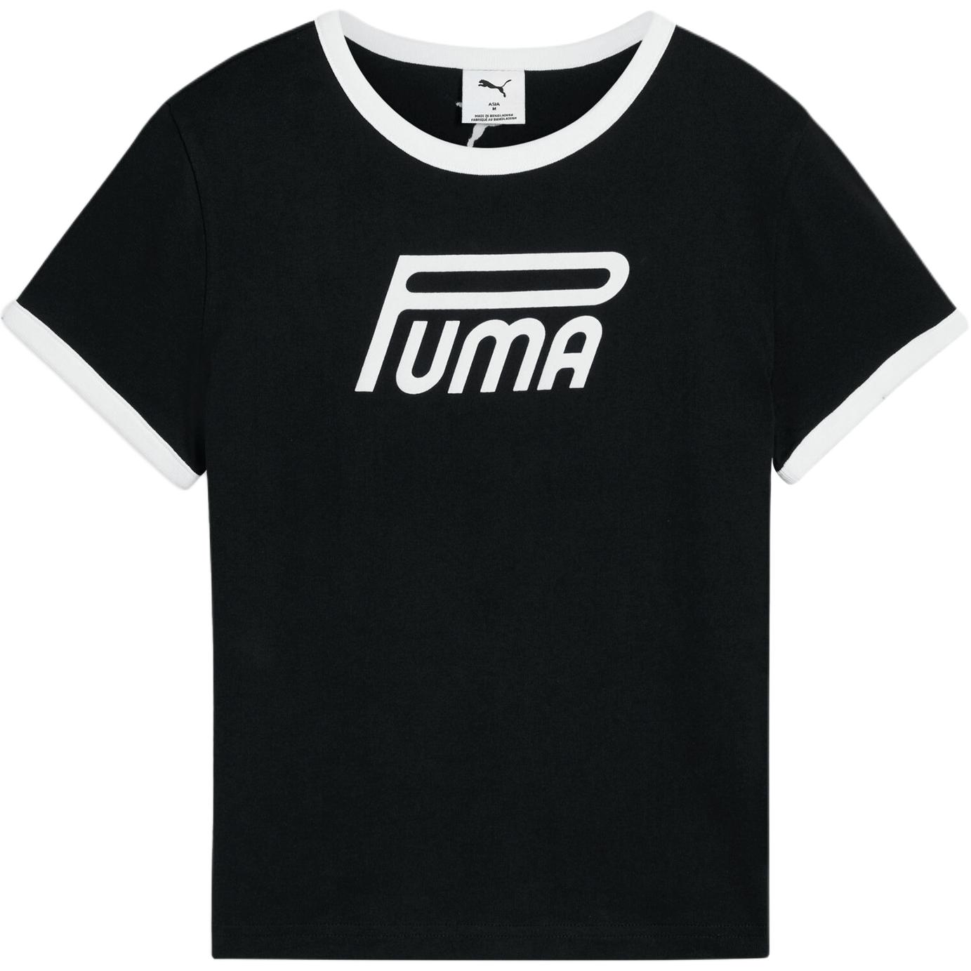 Puma Rosefuture Baby Tee Round Neck Slim Fit Short Sleeve T-Shirt Women tops 634053-01 M
Puma Rosefuture Baby Tee Round Neck Slim Fit Short Sleeve T-Shirt Women tops 634053-01 M